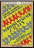 Army Black Knights 2014 Vintage Football Calendar by Asgard Press (2013-09-15) by 