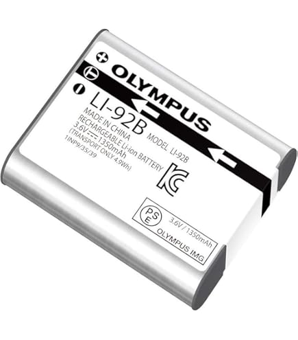 Amazon.com : Battery 2 Pack for Olympus Stylus Tough TG-830 iHS