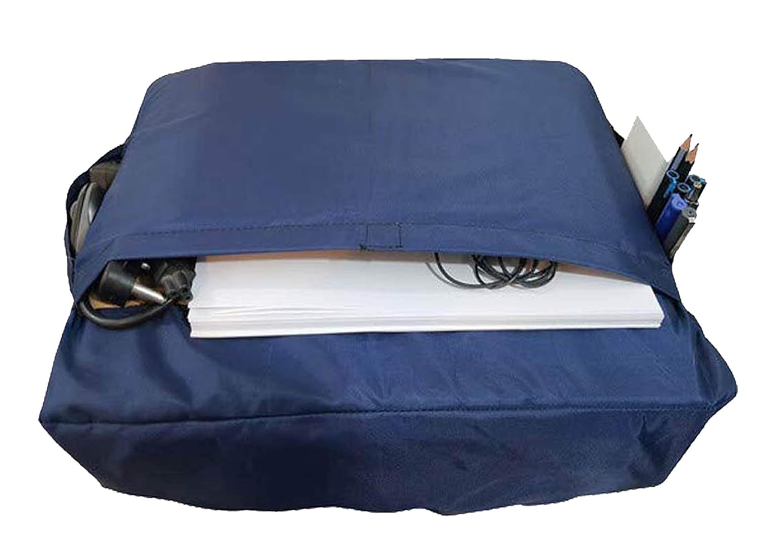 Toppings Dust Proof Printer Cover with Multipurpose Utility Pockets for