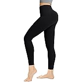 SIINSIIN Butt Lifting Leggings with Pocket for Women 25" High Waisted Tummy Control Squat-Proof Compression Womens Leggings