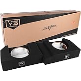 Skar Audio Dual 12" Ported Subwoofer Enclosure Compatible with 2019-UP Chevrolet Silverado/GMC Sierra Crew Cab Trucks