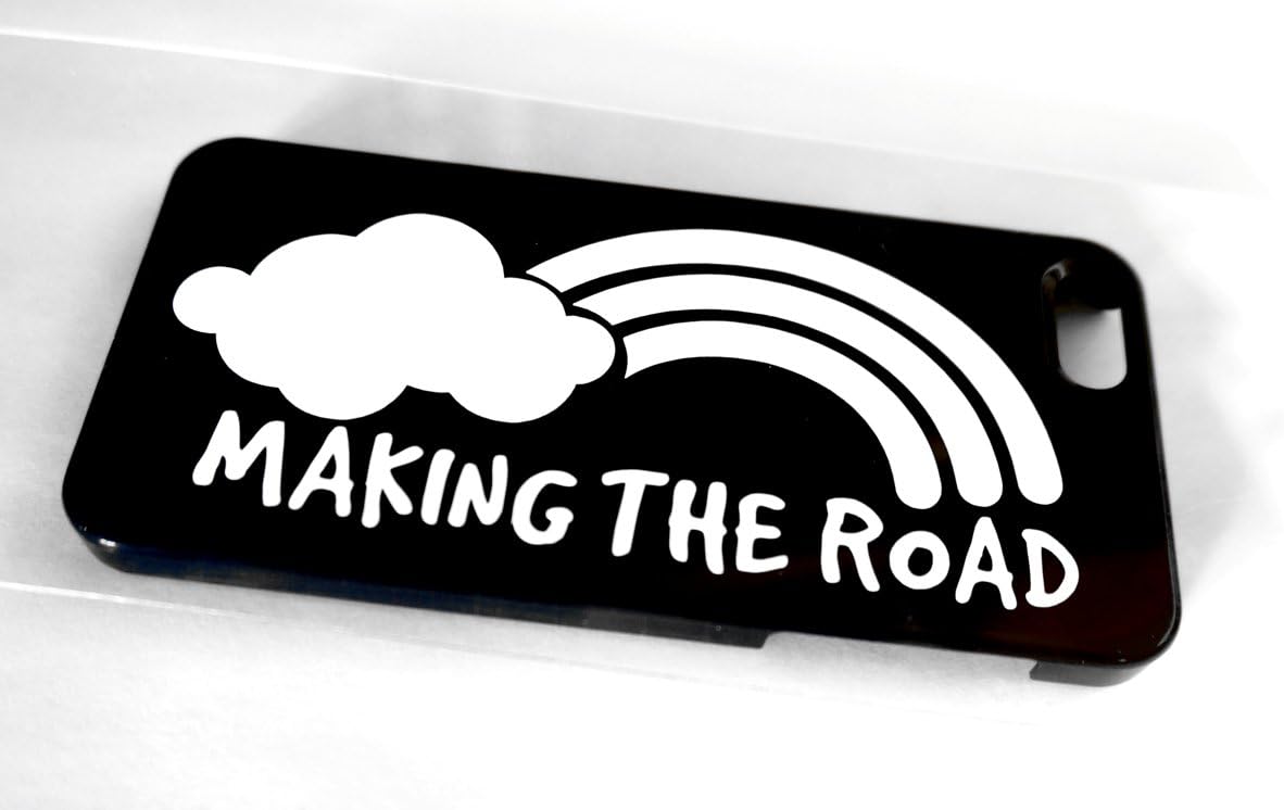 Amazon 虹 Making The Road レインボー ステッカー 車ガラス 給油口 白 P01 ステッカー デカール 車 バイク