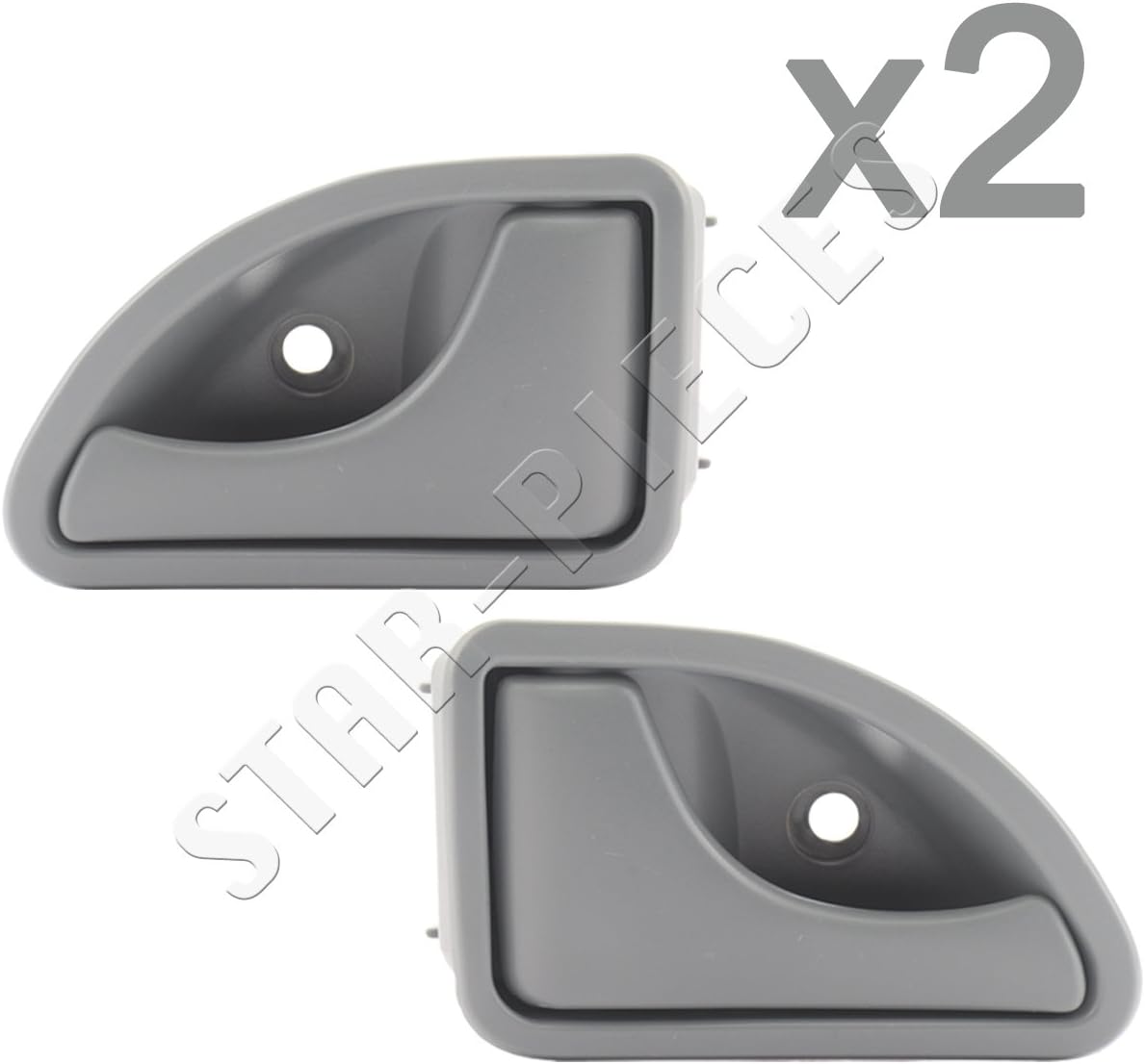 Poignée Porte Intérieure Renault Kangoo 2 2007-2021 - Gauche Avant, Noir - OEM 8200548971