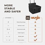 Wuglo Extra Stable Dog Car Seat with Seat Belt for Medium-Large Dogs view 3