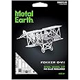 Metal Earth Fokker D-VII Airplane 3D Metal Model Kit Fascinations