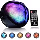 DRILLPRO LED Color Changing Bluetooth Speaker,Portable Wireless Speaker - LED Ball Speaker with Enhanced Bass, Cool LED Lights and Multifunctional Remote for iPhone 6S /6S Plus/6/6 Plus, TV, DJ, Car