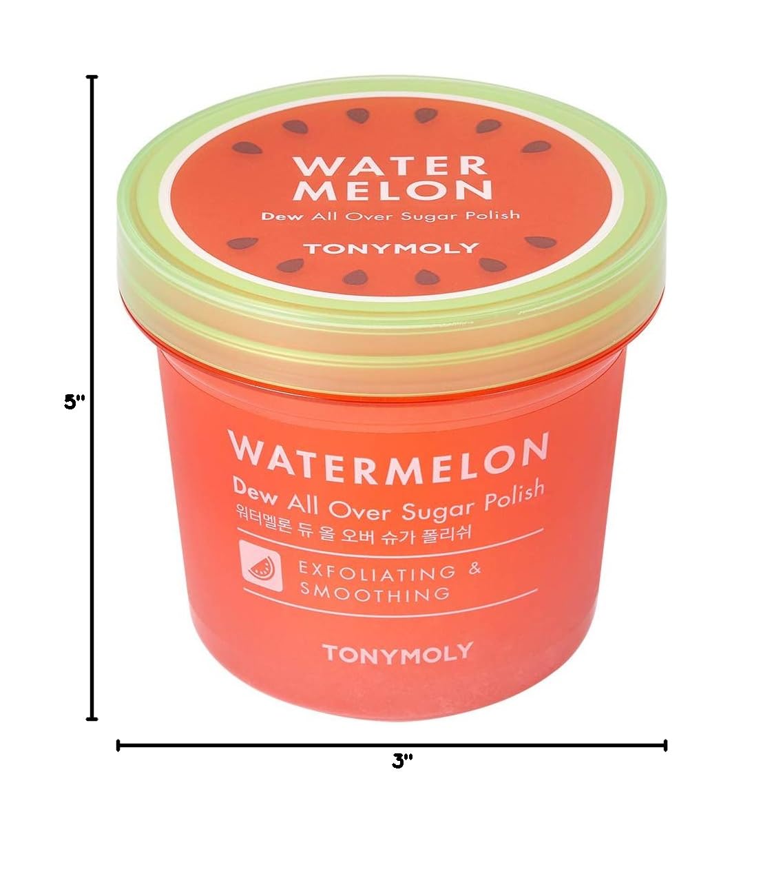TONYMOLY Watermelon Dew All Over Body & Face Serum, Hydrating Serum for Glowing Skin, Korean Skincare, Watermelon Extract, Aloe Leaf Extract & Centella Asiatica, All Skin Types