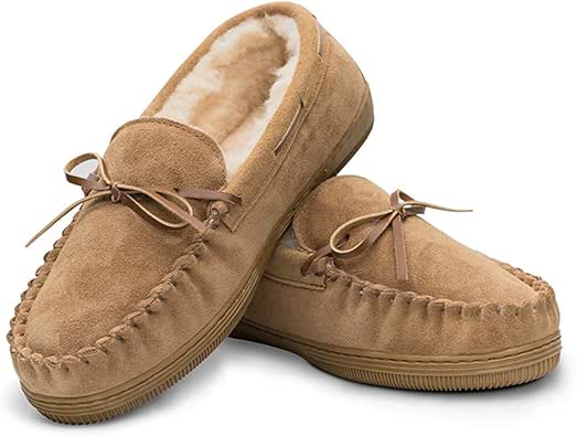 best rated men's moccasin slippers