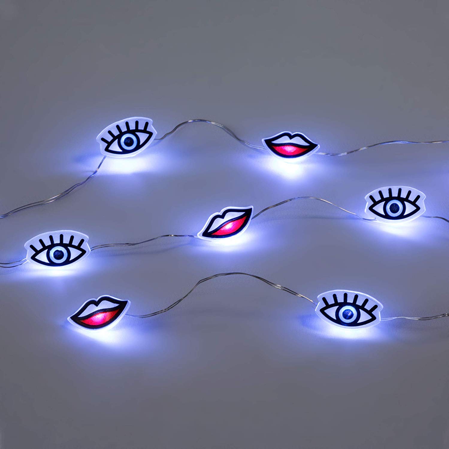 Mustard Wink Fairy Lights, Battery Powered