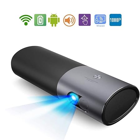 WXJZ Proyectores Cine En Casa Full HD 400 Lúmenes Mini ...