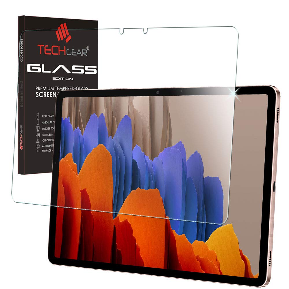 TECHGEAR Anti Glare Galaxy Tab S7 11.0" MATTE Glass Edition, Tempered Glass Screen Protector [9H Toughness] [Scratch-Resistant] [No-Bubble] Designed For Samsung Galaxy Tab S7 SM-T870 / T875