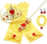 Vicloon Princess Ice Queen Costume Accessories Set of 5 for Kids view 2