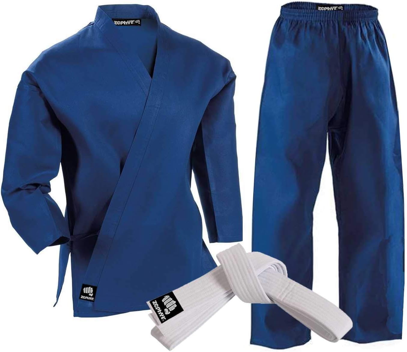 Zephyr Martial Arts Karate Gi Student Uniform - White Belt