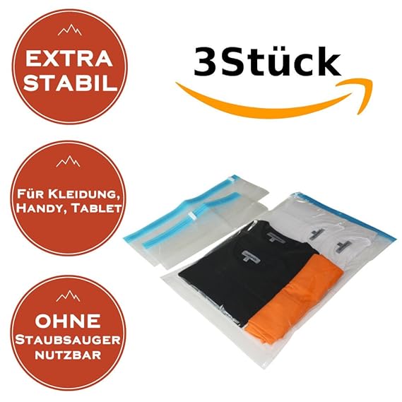 faltbar platzsparend Schutz von Kleidung komprimiert zum Verpacken