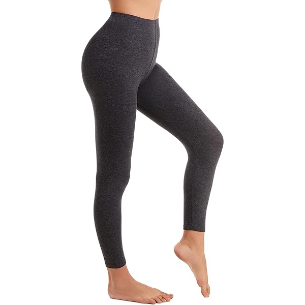 Vinconie Women Knee Leggings Crop Shorts for Under Dresses Fitness