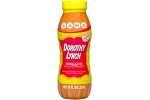 Dorothy Lynch Salad Dressing | Sweet & Spicy | Thick & Creamy | Salads, Dips, Sauces, & Marinades | French Style Condiment | Tangy | Gluten Free | No Trans Fat | USA Made (Home Style, 8 oz (1 Pack))