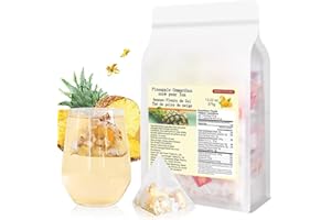 Pineapple sweet-scented osmanthus snow pear tea 13.22 oz��15g��25 packets�� of sweet flower and fruit tea drinks 375g Ananas Fle