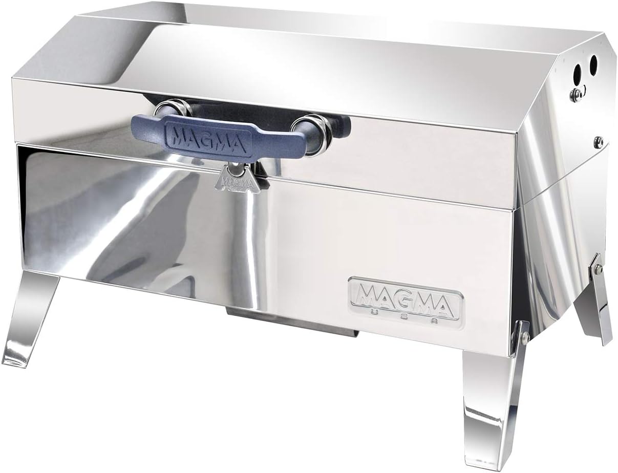 review New Cabo Adventurer Marine Series Charcoal Grill Magma A10-703c Cooking Area Primary - 9