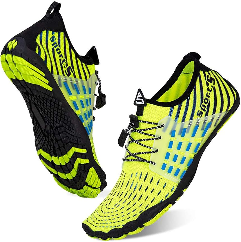  | Water Shoes for Men and Women Barefoot Quick-Dry Aqua Sock Outdoor Athletic Sport Shoes for Kayaking, Boating, Hiking, Surfing, Walking | Water Shoes
