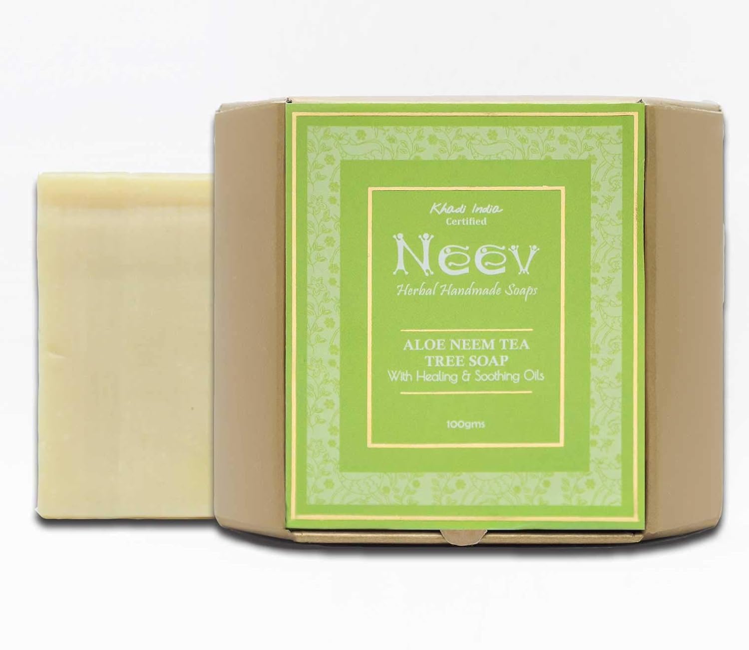 Neev Herbal Handmade Soaps Aloe Neem Tea Tree Soap with Healing and Soothing Oils Amazon.in