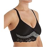 Rhonda Shear Womens Molded Cup Bra with Lace