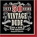 Creative Converting Vintage Dude 50th Birthday Lunch Napkins (Party Pack: 48 Count)