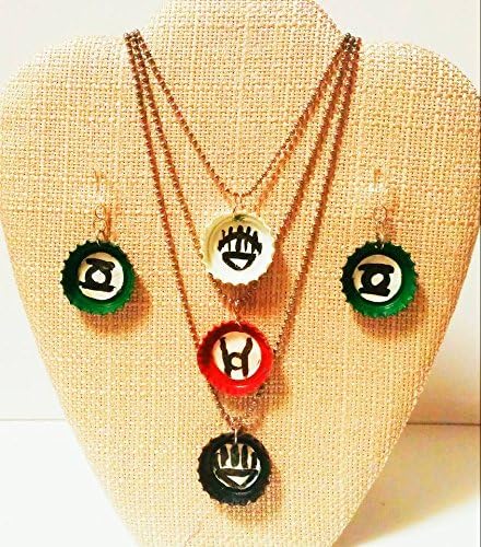 DC Universe Bottle Cap Jewelry Sets