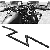 AnXin 7/8" 22MM HandleBar Z Handle Bars Universial For Sportster Cruiser XL 883 1200 Custom Chopper Softail Dyna Street Bob Black