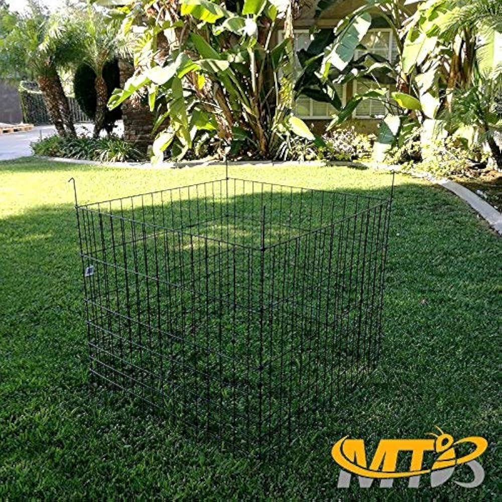 Garden Wire Compost Bin 36x36x30 Inches, Green, Bed Fencing & Outdoor eBay
