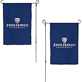 Desert Cactus Johns Hopkins University JHU Garden Flag – 19 x 12 inch Johns Hopkins Blue Jays Banner, For Outdoor Display and Events (Design B)