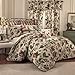 Waverly Laurel Springs Modern Striped Square Decorative Euro Sham Pillow Case, 26
