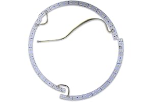 Dalouguan LED Light Strip for Low Profile Ceiling Fan with Lights，DLG-FSD02, DLG-FSD05, DLG-FSD06, DLG-FSD09, DLG-FSD10, Ceiling Fan Light Kit Replacement for Flush Mount Ceiling Fan with Light