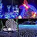 Solar String Lights 72ft 200led Solar Powered String Lights, Fairy Ambiance Lighting Waterproof for Gardens, Patio, Landscape, Homes, Wedding, Party, Tree, Outdoors,  Christmas Decoration, Blue