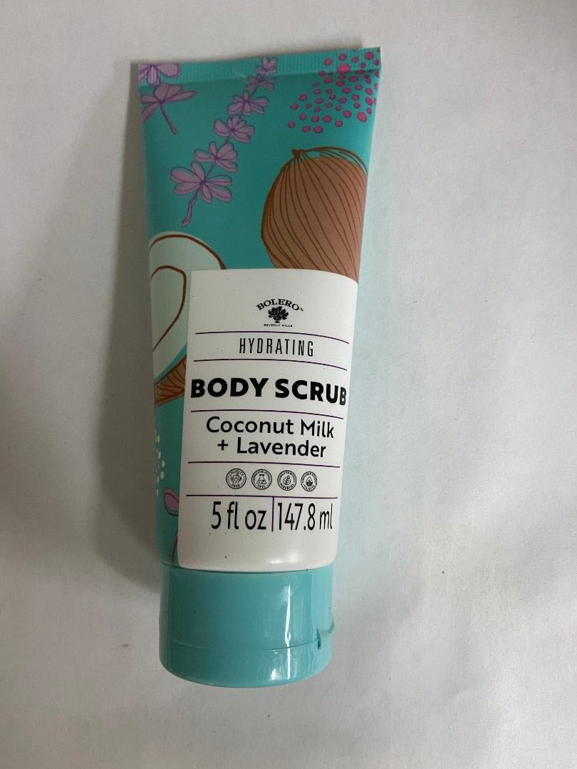 Bolero Coconut Milk + Lavender Body Scrub 5 oz.