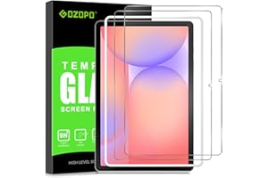 GOZOPO Screen Protector for Samsung Galaxy Tab S10 Lite / S10 FE / S9 FE 5G 10.9 inch / S9 11 inch, 9H Tempered Glass Film wi