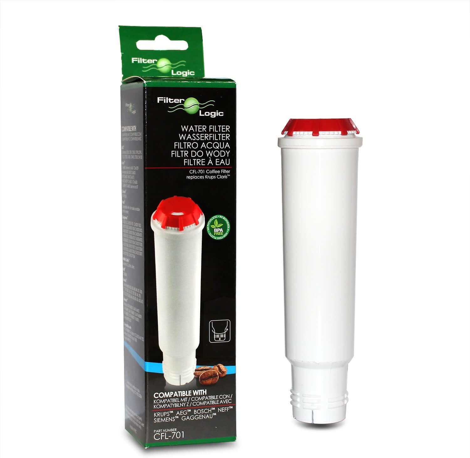 Claris Krups F088 Compatible Cartridge Water Filter Coffee Maker