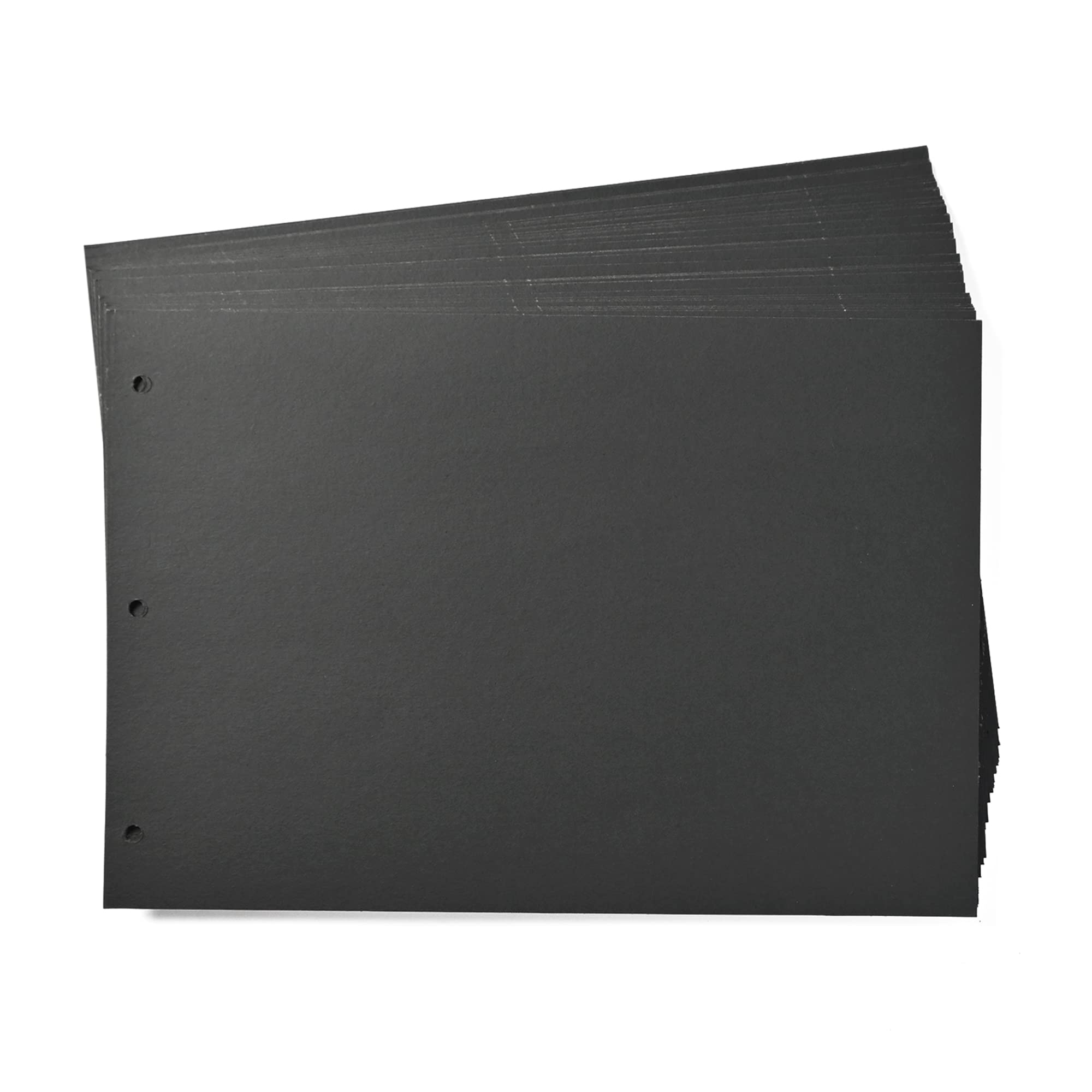 Giiffu Scrapbook Inner Pages, Black Refilled Pages for DIY Scrapbook Photo Album, 20 Sheets / 40 Pages …