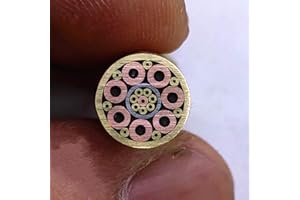 WellieSTR 1pc Mosaic Pin 8mm x 15.4" for DIY Making Jewelry Handle Scales Grips, DIY Parts Handle Rivets Accessories- Stlye 4