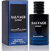 Salvage Extrait Eau De Parfum for Men Top Notes of Grapefruit & Heady Spices Base Notes of Lavender Essence & Rich Wood Cologne for Everyday Wear, Work Days, Romantic Date Elegant 100ml Bottle