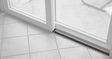 Einbruchsicherung Stahlschutz für Terrassen und Schiebetüren Länge 220 cm