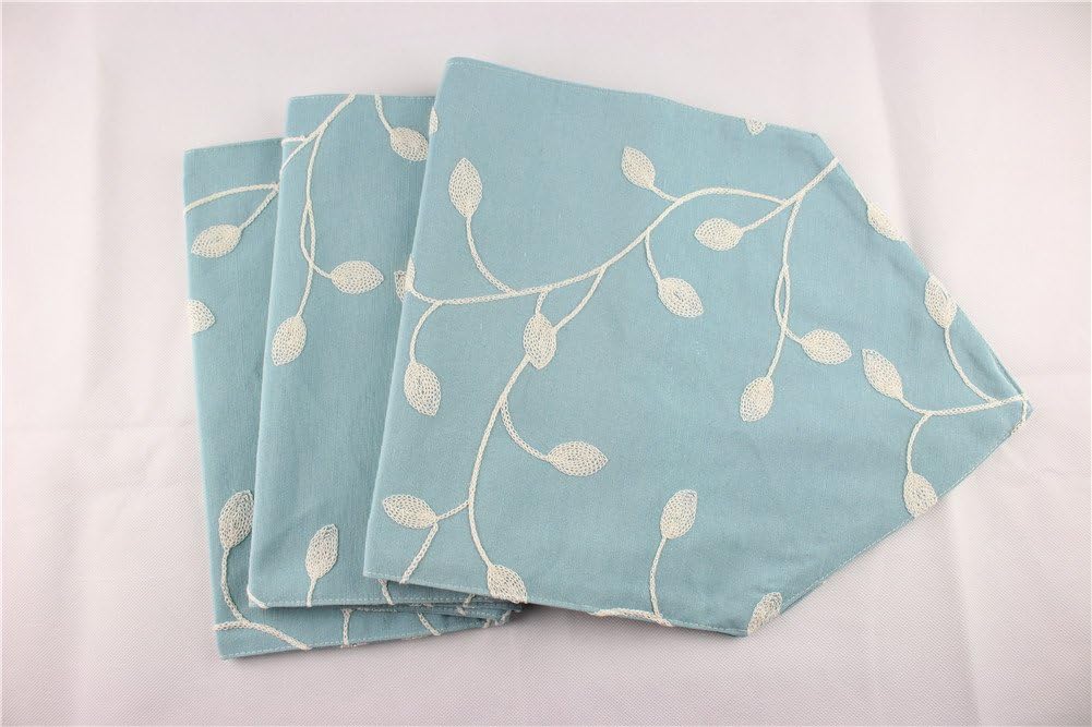 Best fall rustic table runner blue