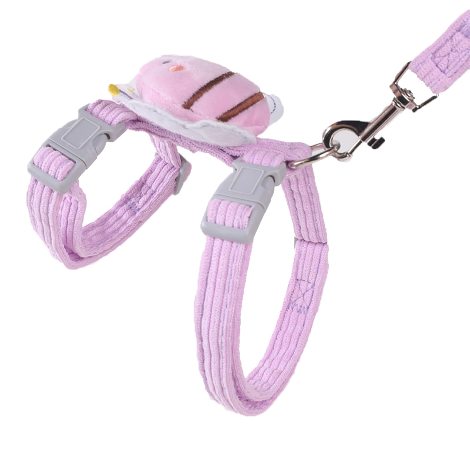 S Purple Escape Proof Cat Harness & Leash - Outdoors Walking Travel Kitten Harness — image 1