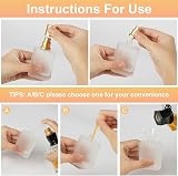 LOPHE 30 ml Perfume Atomiser Set Refillable Empty Glass Bottles 2 Pack view 3