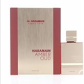 Al Haramain Amber Oud Rouge for Unisex Eau De Parfum Spray, 2 Ounce