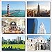 US National Monuments postcards pack - Set of 25 individual postcards featuring America’s most famous national monuments and man made landmarks