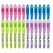 Invisible Ink Pen, Spy Pen with UV Light Magic Marker Kid Pens for Secret Message and Party Favor Bag Goody Stuffer (24)