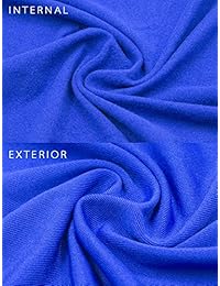 Gobles Elegante maxivestido con vuelos, con abertura frontal, estilo sirena, para dama