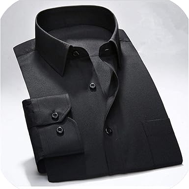 black dress shirt business casual