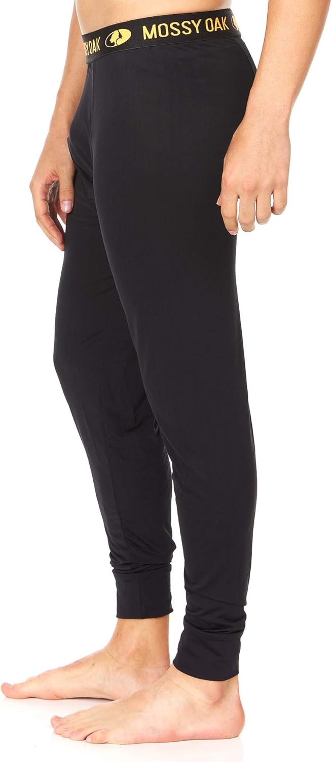 Mossy Oak Mens Thermal Underwear Base Layer Bottoms - Long Johns Thermal Pants for Men at  Men’s Clothing store