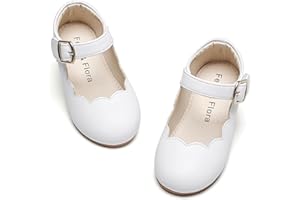 Felix & Flora Toddler Flower Girl Dress Shoes - Girl Ballet Flats Party School Shoes Wedding